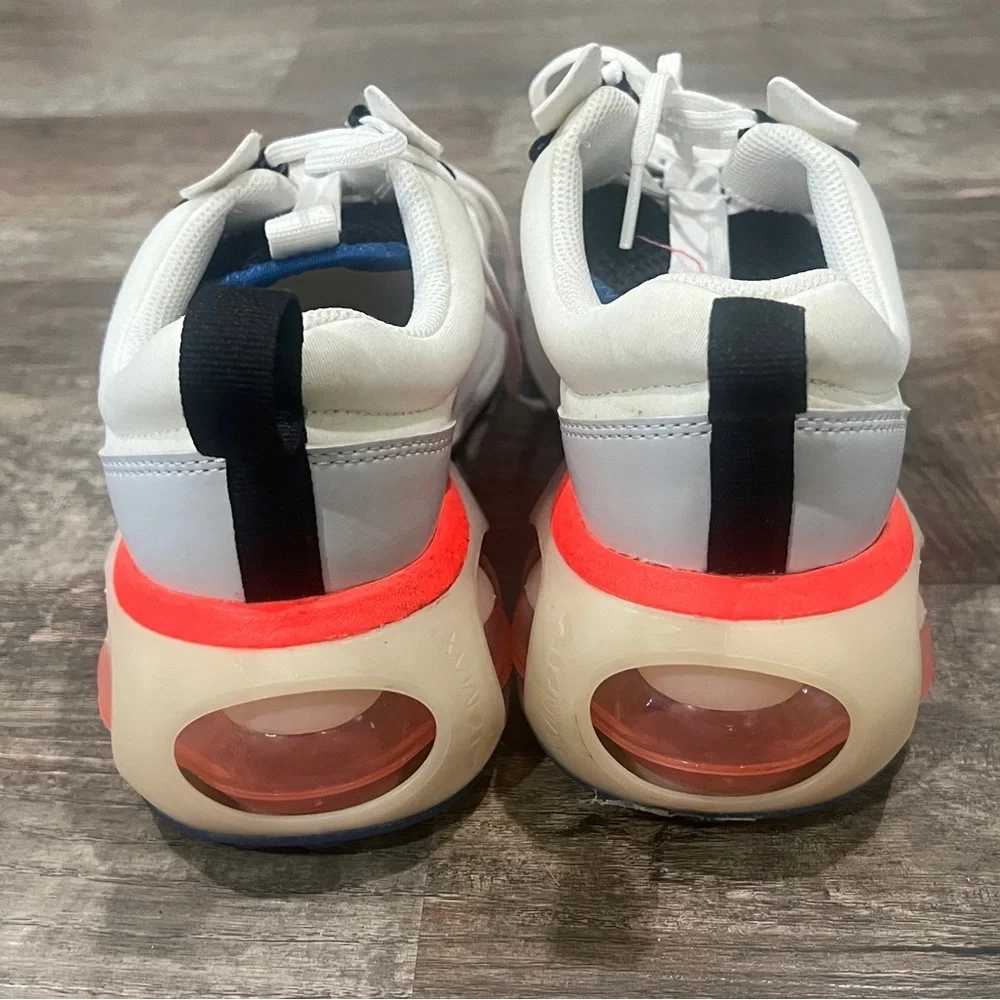 Nike Kids White and Neon Pink Sneakers